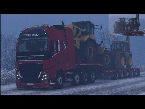 ETS 2 (1.46) VOLVO fh16 700 Loaded (Loaders 23t)- From a🇸🇪 city [(Sweden_Växjö TO Gothenburg)]
