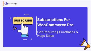 Subscriptions For WooCommerce Pro YouTube Video
