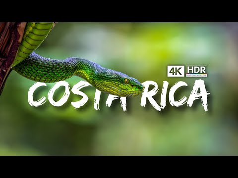 COSTA RICA 🇨🇷 HDR 4K 60fps (DOLBY VISION™) | Costa Rica 4K