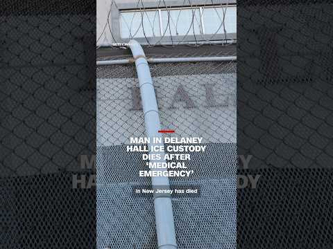 Man in Delaney Hall ICE custody dies after ‘medical emergency'