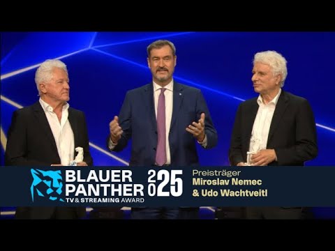 Miroslav Nemec & Udo Wachtveitl | Ehrenpreis des Ministerpräsidenten| Blauer Panther 2025