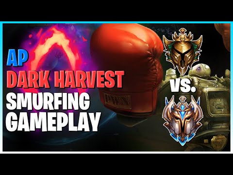 *INSANE* GOLD VS CHALLENGER GAMEPLAY (AP BLITZCRANK SMURFING) IN *GOLD* - LEAGUE OF LEGENDS