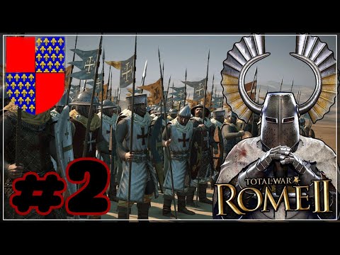 SECOND ATTEMPT, BECAUSE CRUSADING IS HARD [ANTIOCH]   TOTAL WAR ROME 2 1100AD: #2