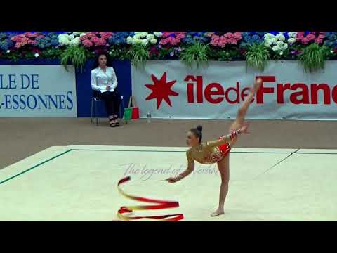 Yana YAROSH (UKR) ribbon - 2017 Corbeil senior AA