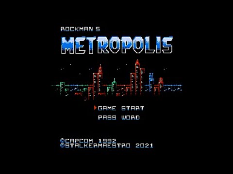 Mega Man Hack Longplay - Rockman 5: Metropolis
