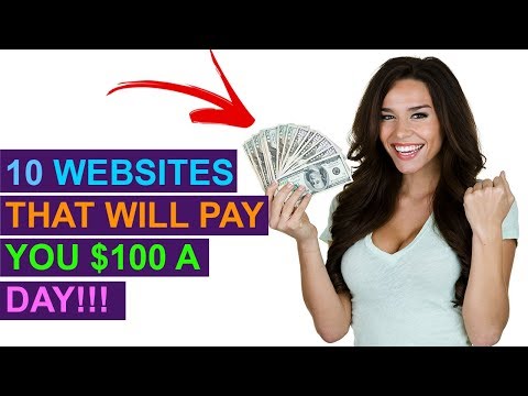 10 Websites You Can Make $100 A Day From Online! (No Special Skills)