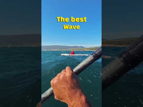 Fun day paddling at the downwind surfski paradise!