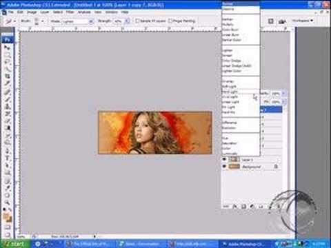 Photoshop smudging tutorial