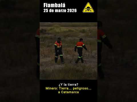 Derrame de Salmuera de Litio en Fiambalá - marzo 2026