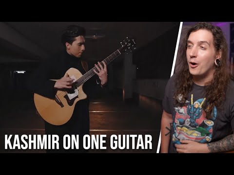 FIRST TIME seeing/hearing Marcin || Marcin - Kashmir on one guitar || GreatStonedDragon