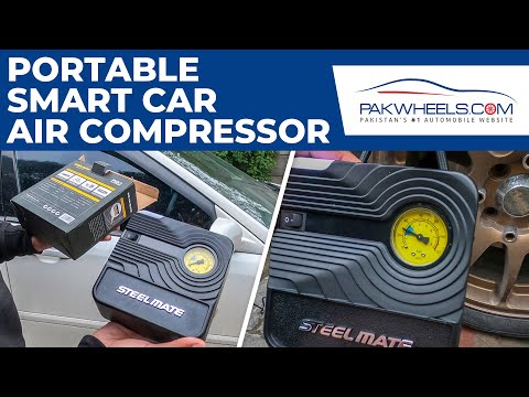 Steel Mate Portable Smart Handy Car Air Compressor