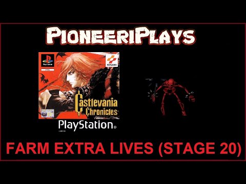 Castlevania Chronicles (PS1) - Farm Extra Lives (Level 7 - Stage 20)