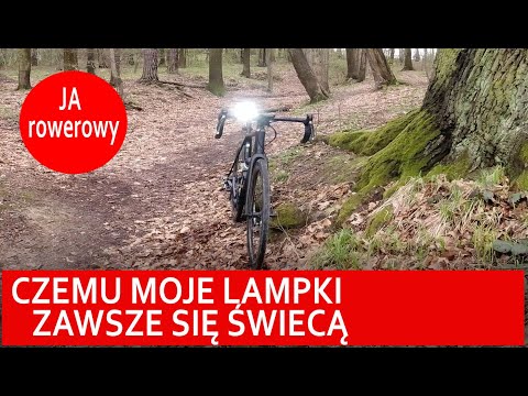 BEZPIECZEŃSTWO NA ROWERZE ❌ CZEMU MOJE LAMPKI ZAWSZE SIĘ ŚWIECĄ ❌ VLOG KOLARSKI