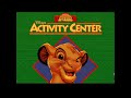 Disney S Activity Center The Lion King Første 20 Min PC