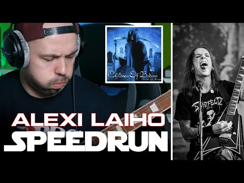 Children Of Bodom | Kissing The Shadows Solo | 20% Faster | Guitar Cover