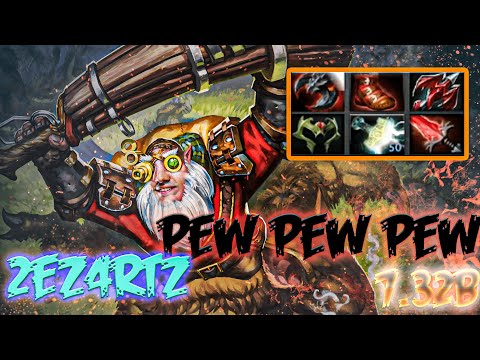 Arteezy Sniper Carry Pew Pew Pew Destroys all Enemies Dota 2 Pro Highlights 7.32b