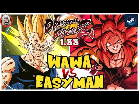 DBFZ Wawa vs Easyman (GogetaSS4, GokuSSJ, Gohan) vs (VegetaSSJ, GokuSSJ, Gohan)