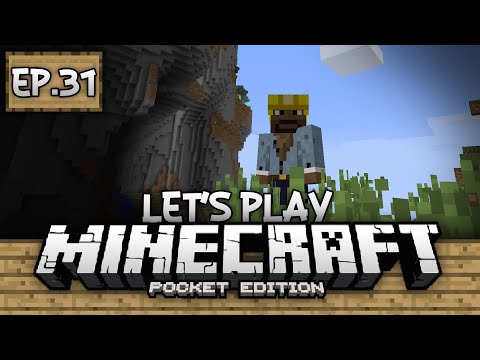 JackFrostMiner - Survival Let's Play Ep. 31 - Exploring!!! - Minecraft PE (Pocket Edition)