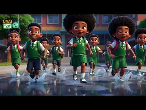 Edim adeb, nka ñwed - When it rains, I go to school Ibibio/ Nigerian Nursery Rhyme 🎶
