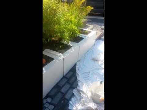 Mauer streichen, sensationell