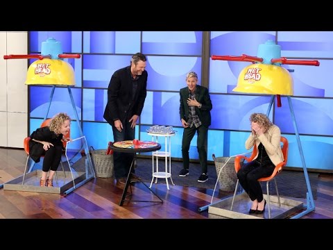 Blake Shelton & Some Fan Favorite Twins Help Ellen Introduce A Wet & Messy New Game — That You Can Play At Home!