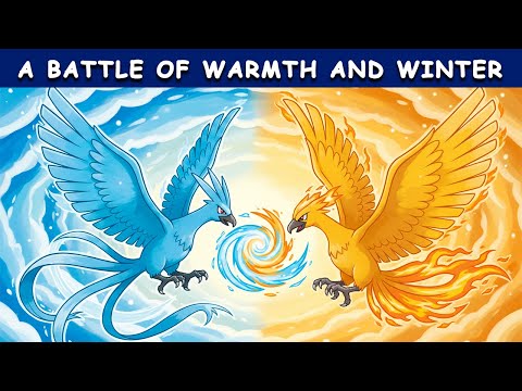 Articuno vs Moltres – A Battle of Warmth and Winter | Pokémon Bedtime Story for Kids