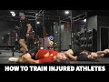How to Train Injured Athletes