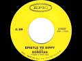 1967 HITS ARCHIVE: Epistle To Dippy - Donovan (mono 45)