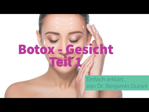 Botox - Behandlung der Zornesfalte - Einfach erklärt von Dr. Durani