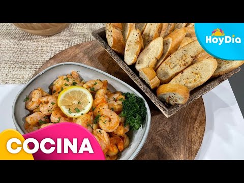 Receta de camarones al ajillo para la Cuaresma | Hoy Día | Telemundo