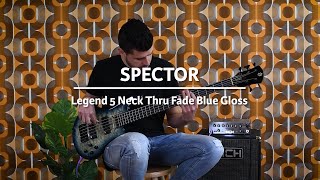 Video thumbnail for Spector Legend 5 Neck Thru Fade Blue Gloss played by Daniel van der Molen | Demo @ TFOA by TFOA Demos