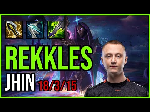 REKKLES - JHIN - EUW Challenger - Patch 11.4