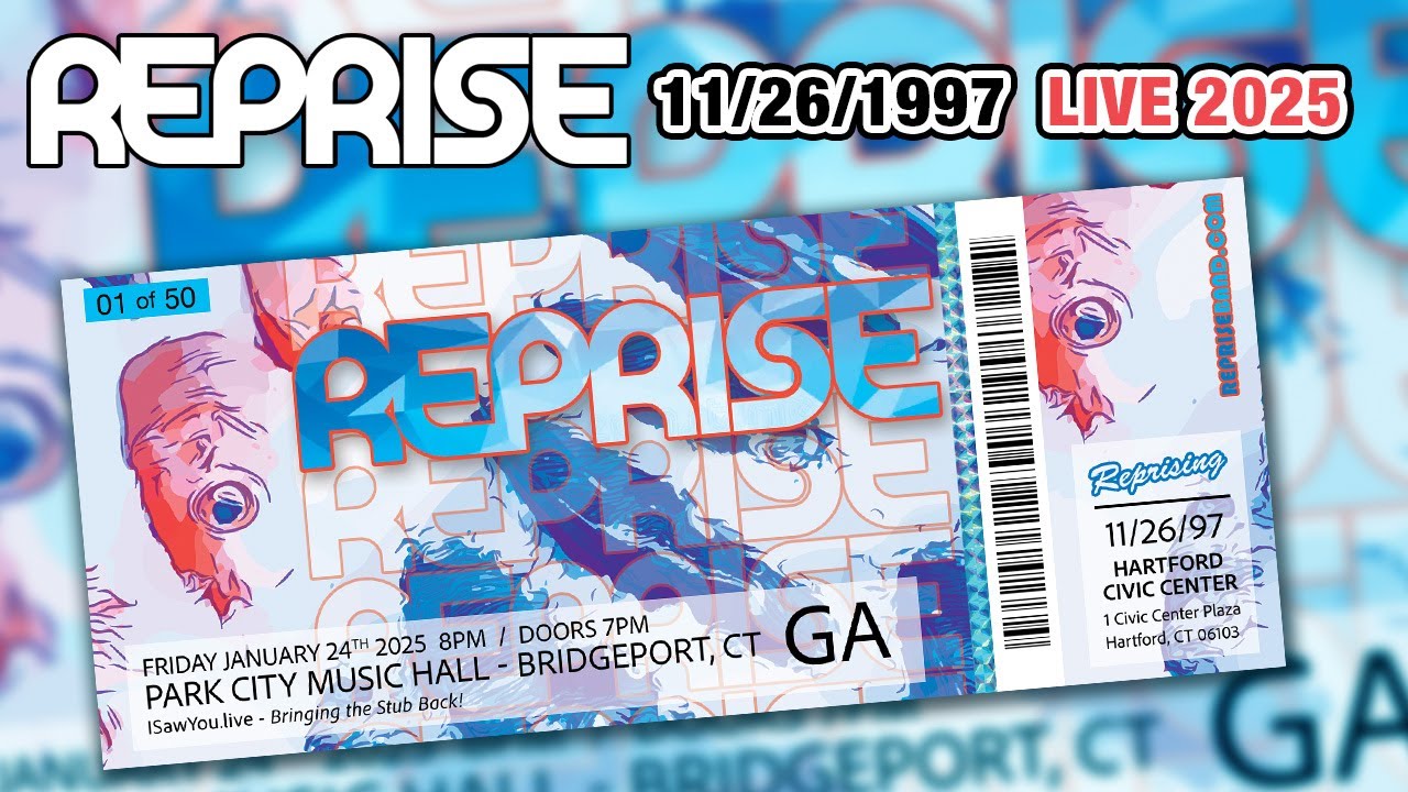 Reprise performs Phish 11/26/97 Hartford at Park City Music Hall 1/24/25 #repriseband #phish