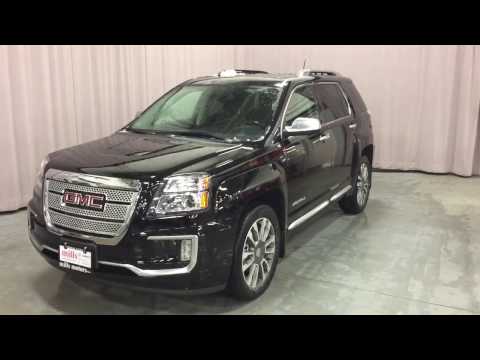 2017 GMC Terrain AWD  Denali Forward Collision Warning Black Oshawa ON Stock # 170804