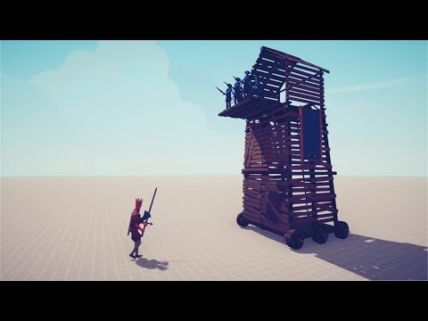 TOWER VS EVERY MEDIVAL UNIT - TABS MOD - Totally Accurate Battle Simulator