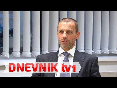 Ekskluzivno za TV1 - predsjednik UEFA Aleksander Čeferin!