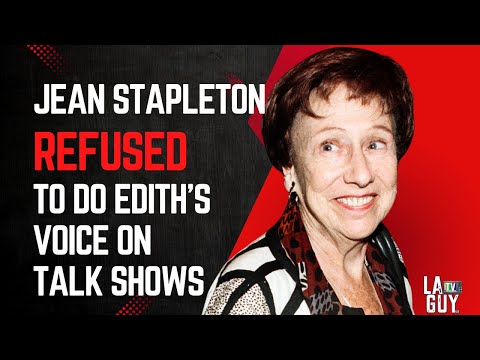 Jean Stapleton Refused to do Edith's Voice on Talk Shows!