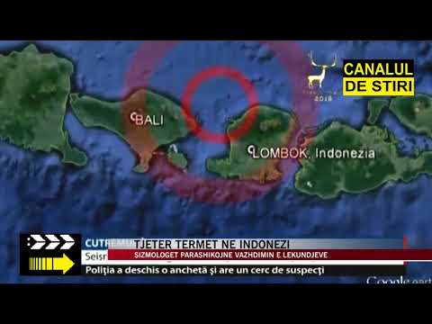 Indonezia në panik, të tjera lëkundje termeti - News, Lajme - Vizion Plus