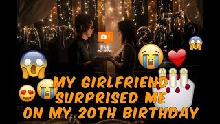 MY GIRLFRIEND SURPRISED ME ON MY 20th BIRTHDAY! by Jude | Julie Channel