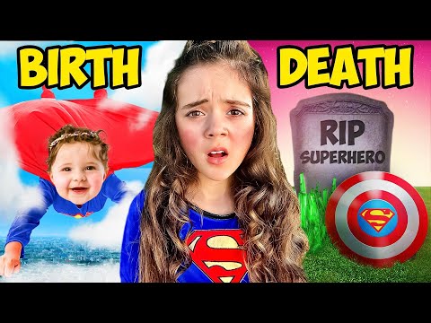 Birth To Death of A SUPERHERO In Real Life!