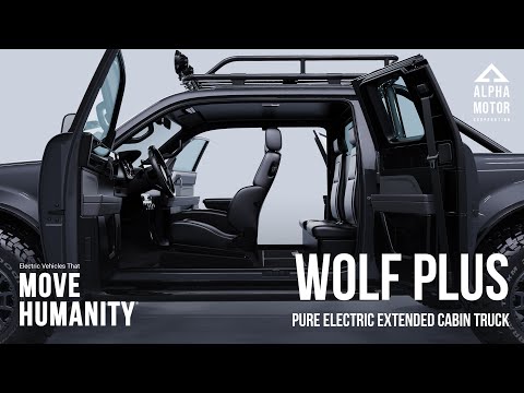 Thumbnail for ALPHA WOLF PLUS™ Electric Truck by Vehicle, Van