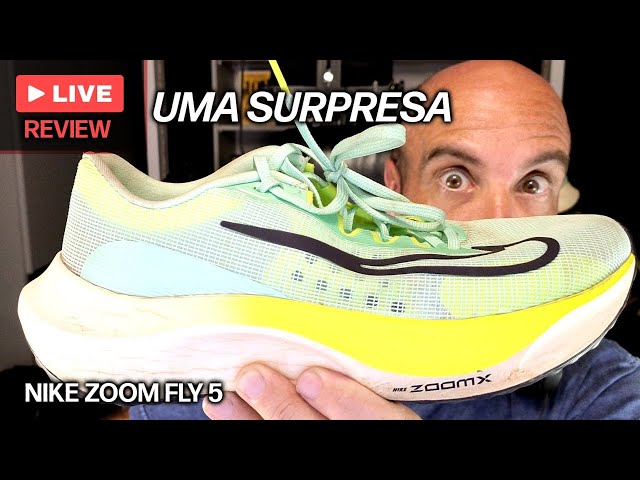 Uma SURPRESA! Nike Zoom Fly 5 | review