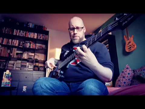 HARLEY BENTON PB 20 SBK satin black Standard Series Precision Bass  - small demo in english !