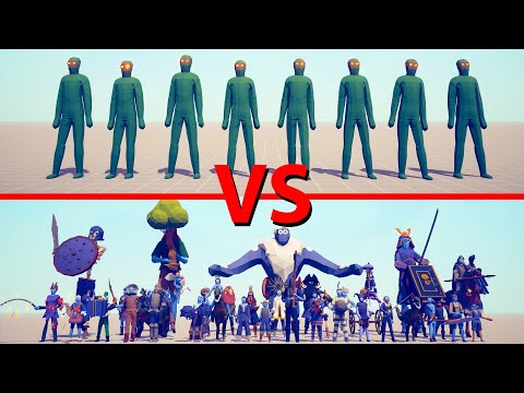 ZOMBIE Team vs SECRET Team - Totally Accurate Battle Simulator TABS