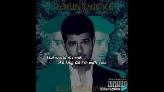 Robin Thicke - Ooo La La (Lyrics Video)