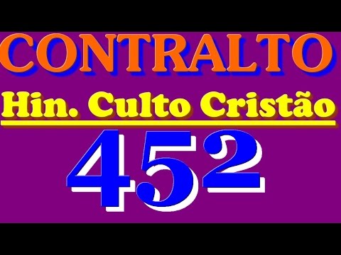 452-  CRISTO  ME  SATISFAZ    -    CONTRALTO