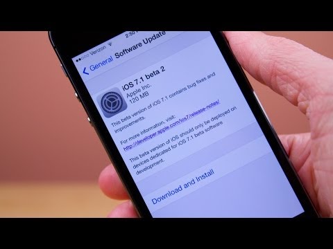 iOS 7.1 Beta 2 - New Features and More