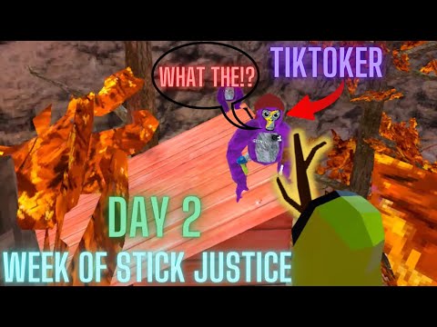(Day 2) Week of STICK JUSTICE - Gorilla Tag