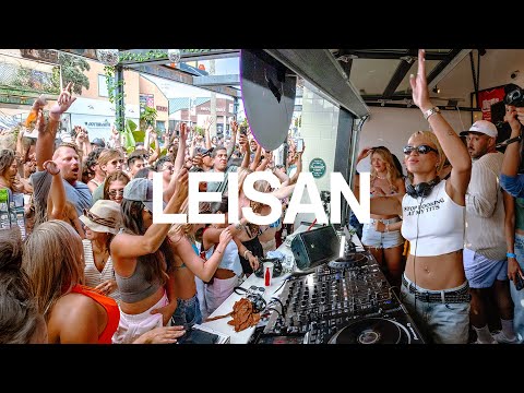 LEISAN | Tech house Set at Irv’s Burgers | San Diego | BLOCK PARTY 003