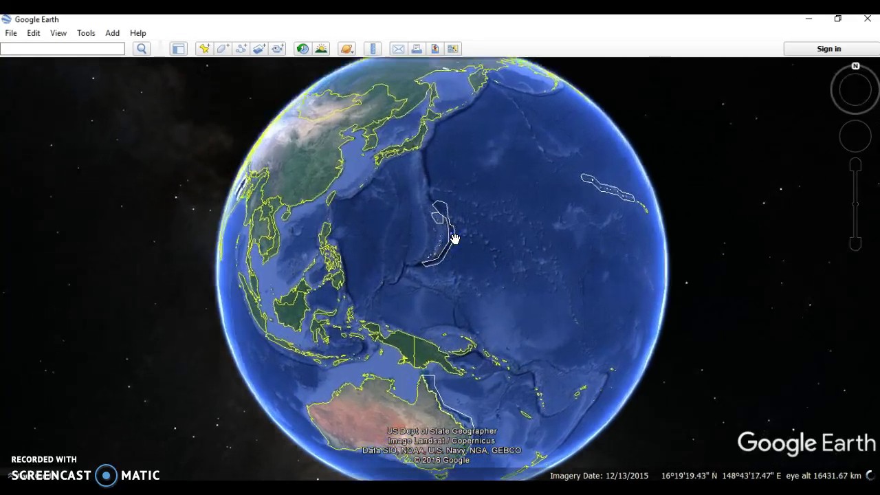 Convergent Plate Boundaries: a tour of Google Earth